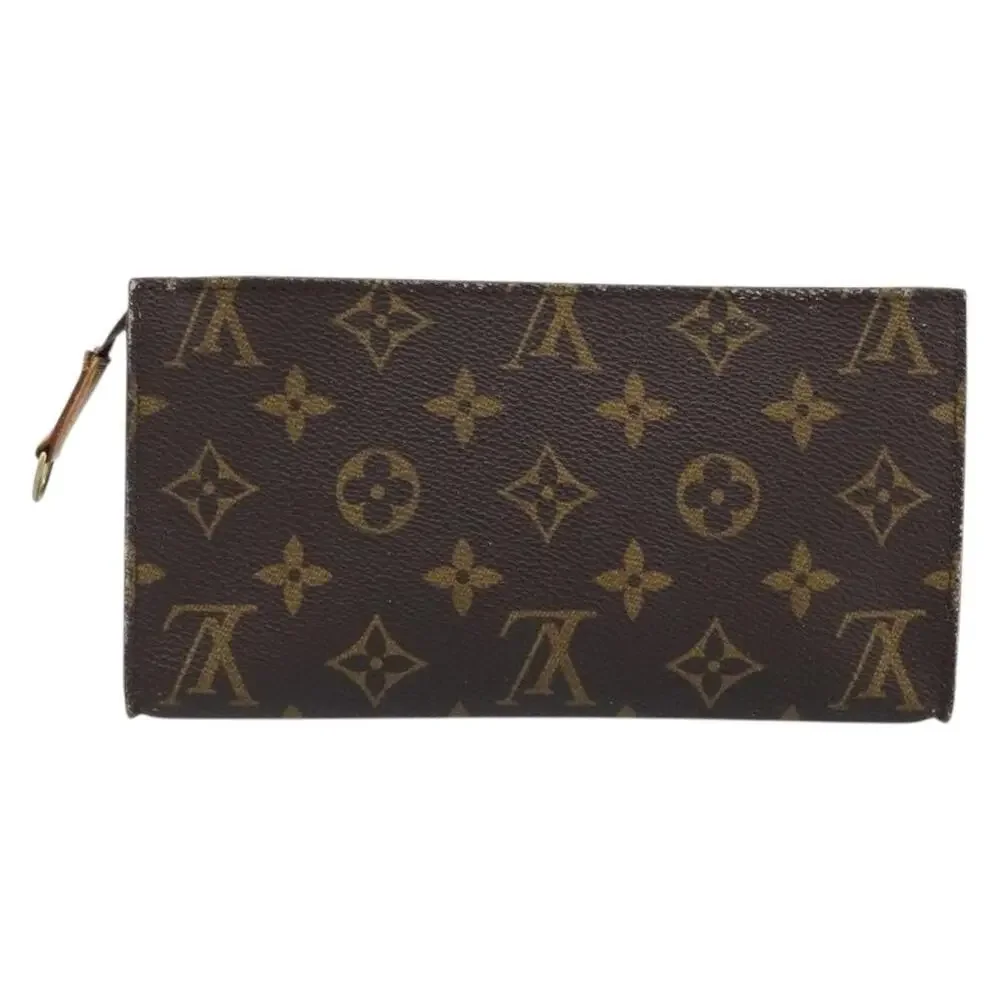 Louis Vuitton Monogram Bucket GM Accessory Pouch Brown
